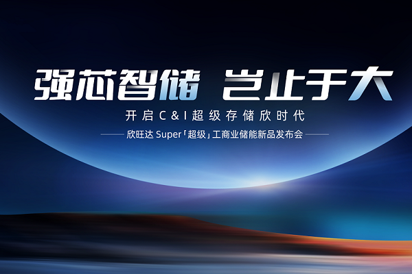 首家!首發!欣旺達開啟長壽命超級工商儲「欣」時代