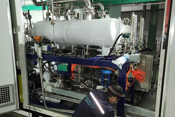  自主研發(fā)、設(shè)計、生產(chǎn)！內(nèi)蒙古首套制氫系統(tǒng)走出國門