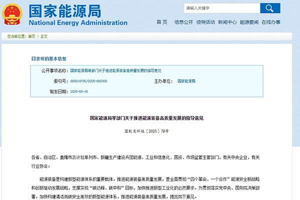 推動能源存儲裝備規模化應用！四部門發布重要指導意見