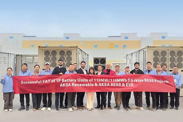 總規模110MWh！億緯鋰能高倍率儲能系統交付土耳其