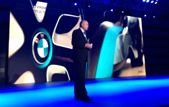 寶馬中國BMW i及電動汽車發展總監Mr. Qunther Quest介紹BMW ActiveE中國項目