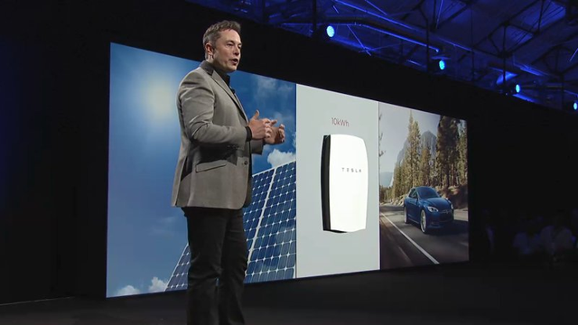 特斯拉電池產品生意火爆 首周獲8億美元訂單