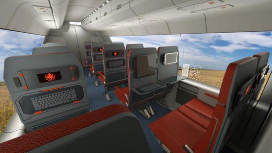 超級高鐵列車細節：比飛機頭等艙還豪華