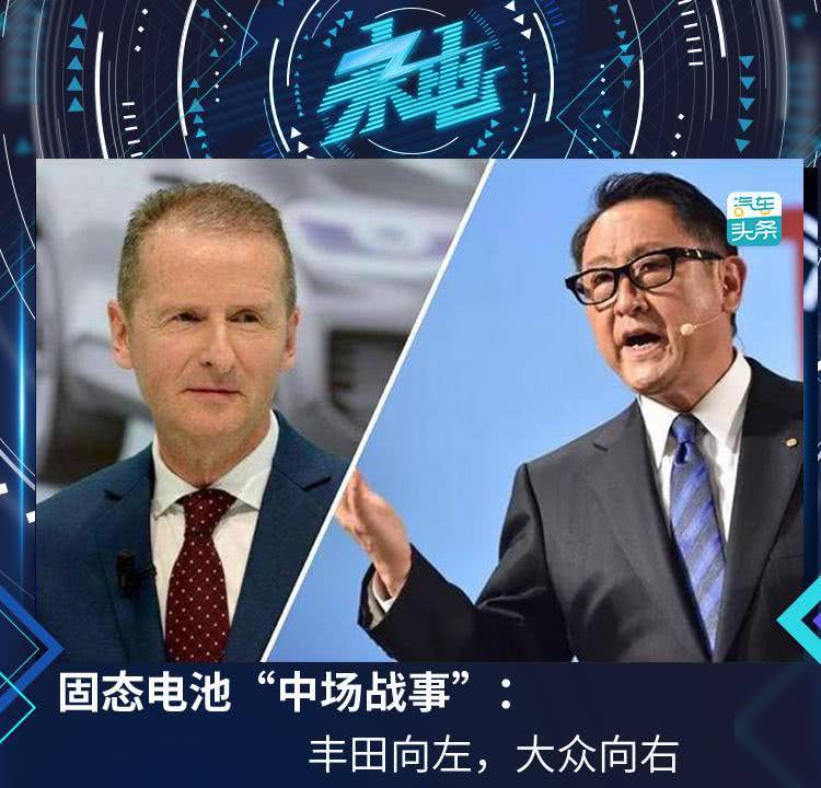 固態(tài)電池“中場戰(zhàn)事”:豐田向左,大眾向右? 固態(tài)電池“中場戰(zhàn)事”:豐田向左,大眾向右?