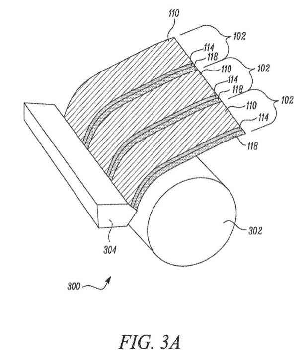 特斯拉在專利申請中發布的相關圖紙 特斯拉在專利申請中發布的相關圖紙