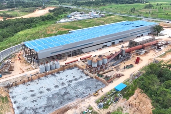 總投資12.8億！江西新余一電池原材料項目即將試產