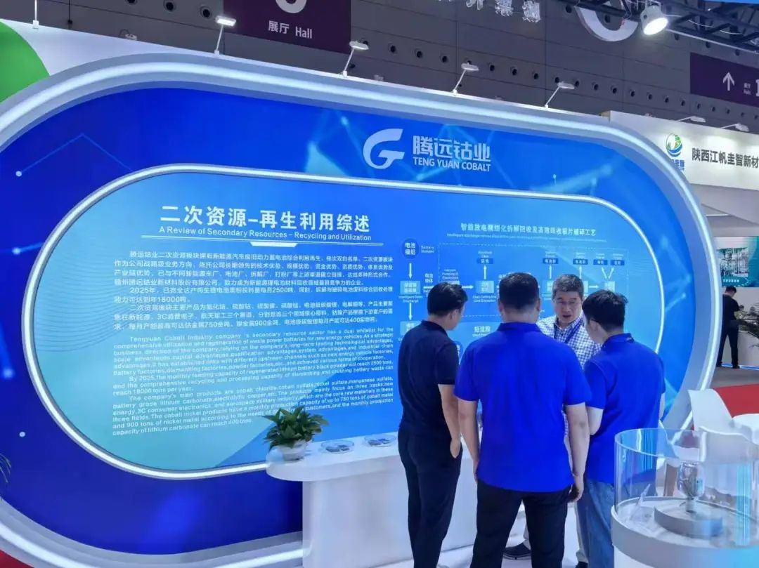 騰遠鈷業二次資源板塊