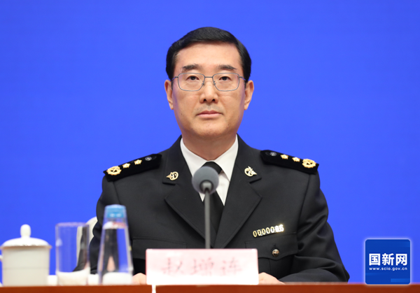 海關總署副署長趙增連（徐想 攝）