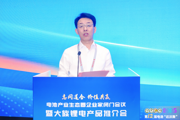 中關(guān)村新型電池技術(shù)創(chuàng)新聯(lián)盟理事長、電池“達(dá)沃斯”執(zhí)行主席于清教