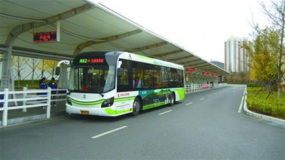 青島422輛電動公交車直通世園會 開多條線路