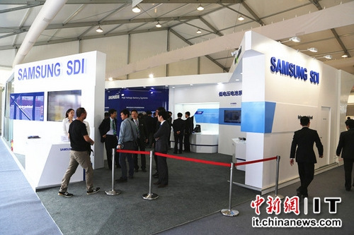 三星SDI亮相北京車展 鋰離子電池市場連續多年居首 三星SDI亮相北京車展 鋰離子電池市場連續多年居首