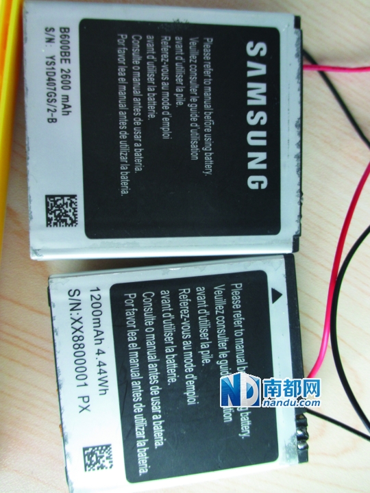 回收廢舊電池充當“電芯”。