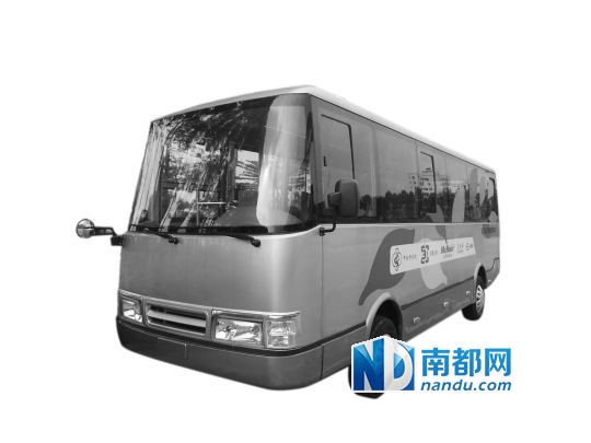 東莞首批純電動中巴 材料大部分來自東莞企業(yè)