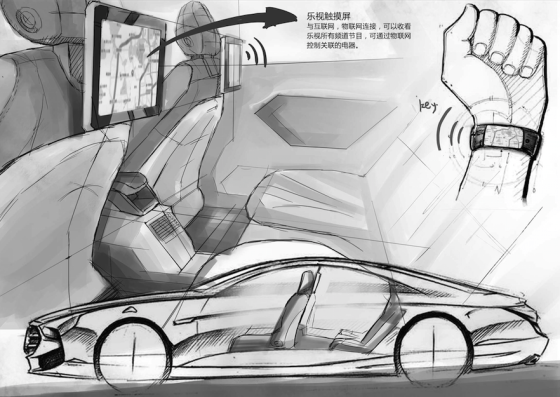 樂(lè)視新能源車概念圖流出 停牌融資或?yàn)樾聵I(yè)務(wù)