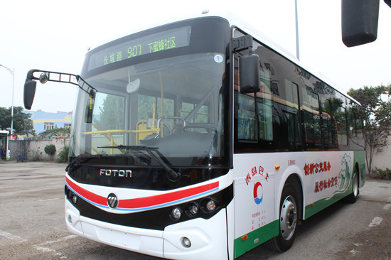青島首輛直充電動公交城陽開跑 里程可達80-100公里 青島首輛直充電動公交城陽開跑 里程可達80-100公里
