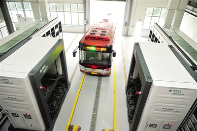 山西省晉中市即將建首個(gè)電動(dòng)公交車換電站