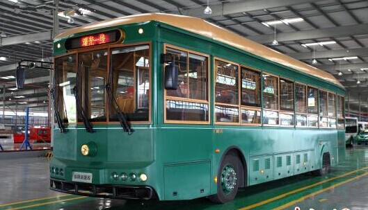 “珠海造”純電動觀光巴士運(yùn)北京 十一運(yùn)營