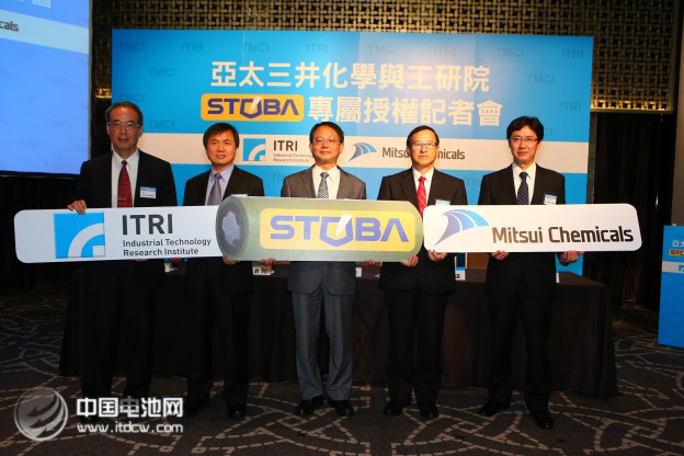 臺灣工研院防爆電池材料STOBA獲三井化學投資 臺灣工研院防爆電池材料STOBA獲三井化學投資