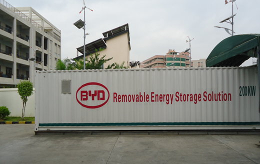 比亞迪攜手UC San Diego裝配全美最大最環保電池儲能系統