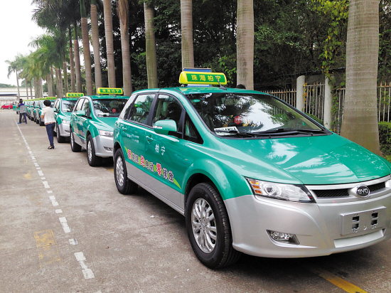 珠海公交集團(tuán)30輛比亞迪e6純電動(dòng)出租車投入運(yùn)營(yíng) 