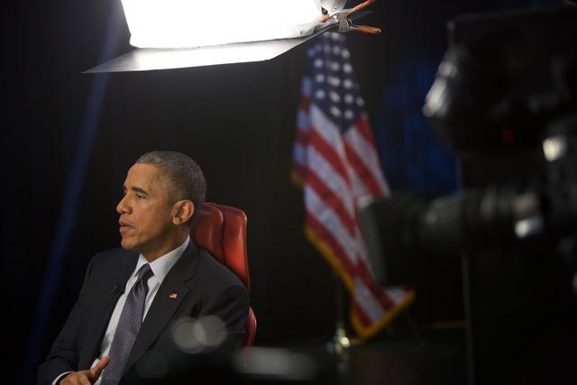 專訪奧巴馬:最愛自拍桿 生活中只用iPad 專訪奧巴馬:最愛自拍桿 生活中只用iPad