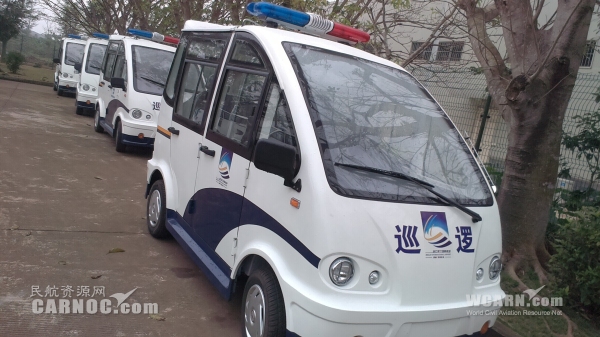 海南海口美蘭國際機場首批環保純電動車投用 海南海口美蘭國際機場首批環保純電動車投用