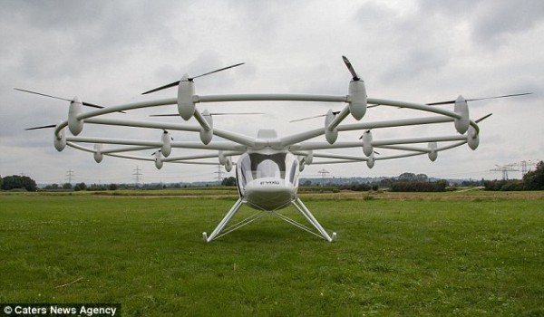 德公司研制新型純電動直升機：18個旋翼更穩定