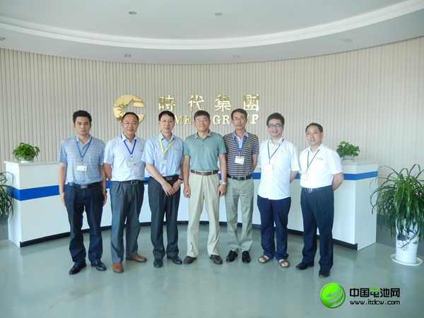 王子冬考察時代高科 電池水份處理技術(shù)受贊