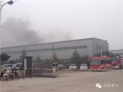 河南新鄉格瑞恩生產車間發生火災 具體起火原因未明 河南新鄉格瑞恩生產車間發生火災 具體起火原因未明