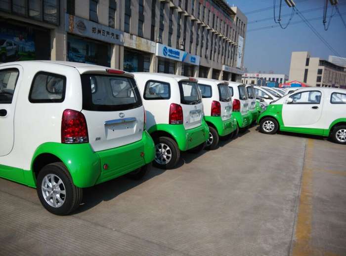 100輛知豆電動車 100輛知豆電動車