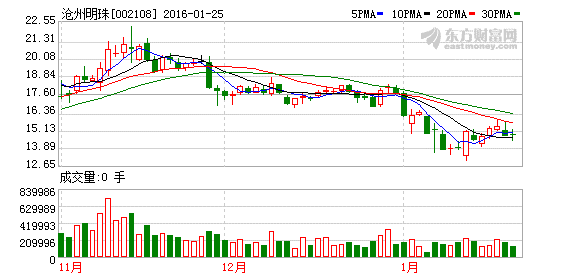 滄州明珠今日停牌  擬披露重大事項