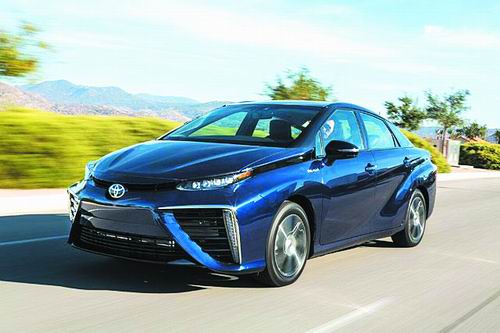 量產的豐田Mirai氫燃料電池車 量產的豐田Mirai氫燃料電池車