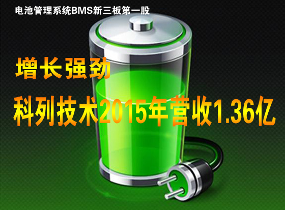 新能源汽車BMS需求旺 科列技術(shù)營收1.36億元