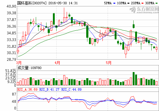 國軒高科：德國和日本研發中心籌建中