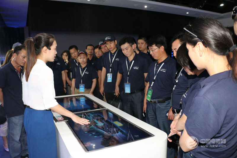 電池百人會企業家參觀中國新能源生態科技館