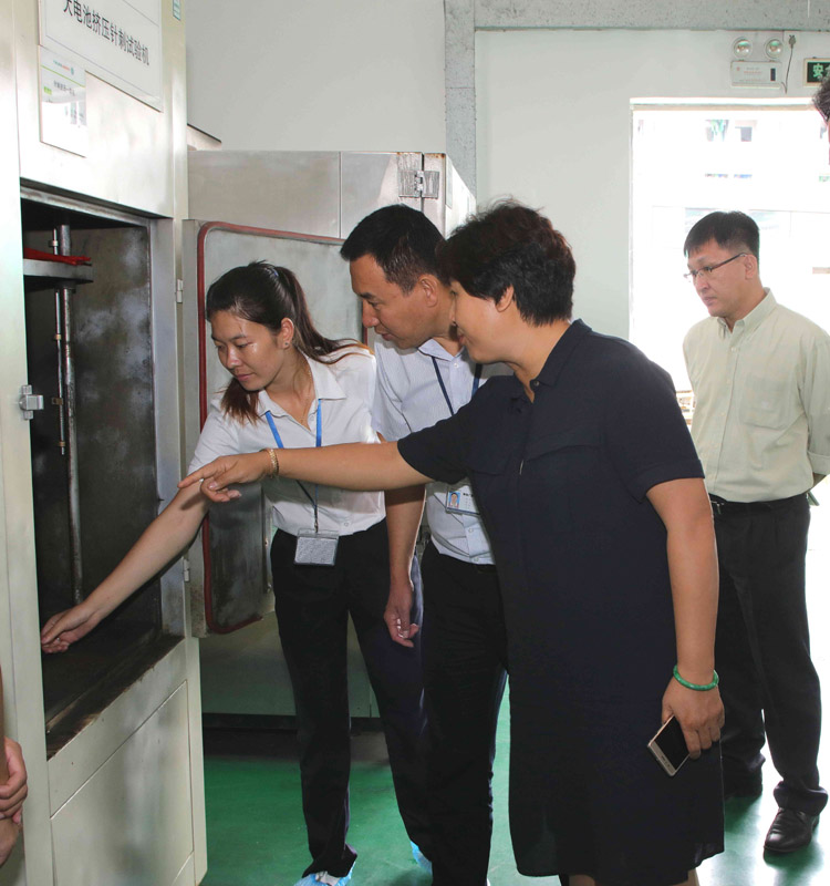 吉林瀚星集團副董事長方長麗一行參觀考察銀隆新能源 吉林瀚星集團副董事長方長麗一行參觀考察銀隆新能源