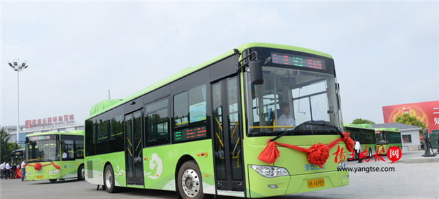 江蘇省淮安市區600輛新能源公交車輛今投入運營