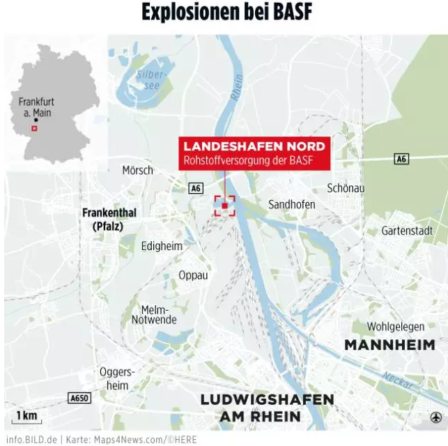 ▲爆炸現(xiàn)場(chǎng)照片 ▲爆炸現(xiàn)場(chǎng)照片