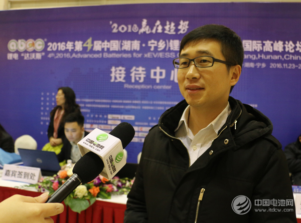 超思維電動汽車動力電池BMS事業部執行副總經理文藝接受中國電池網采訪