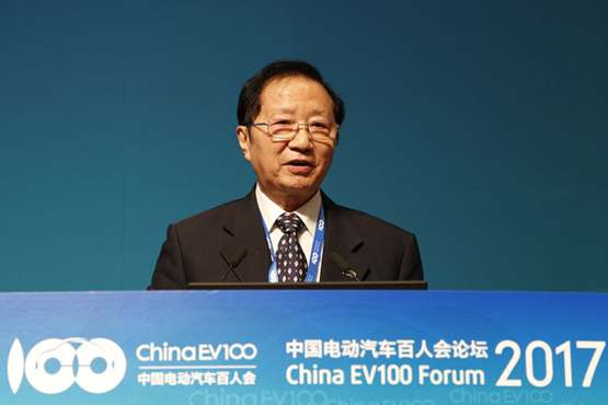 中國電動汽車百人會理事長陳清泰 中國電動汽車百人會理事長陳清泰
