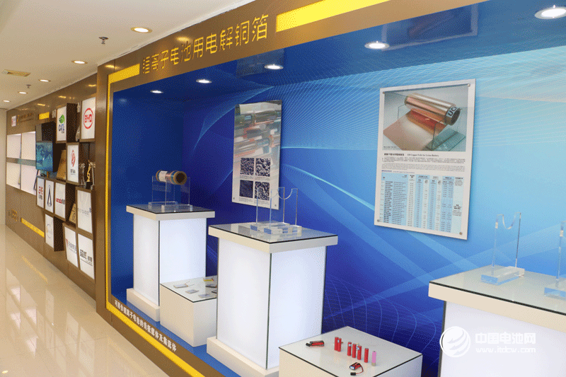 調研團一行參觀聯合銅箔展廳