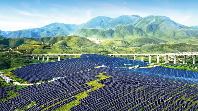 云南開遠33MW林光互補項目