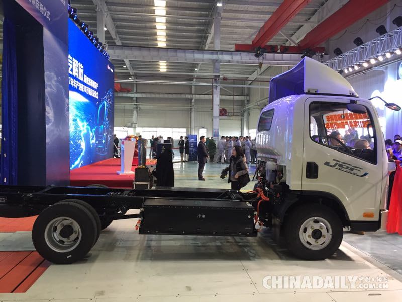 中國自主汽車品牌一汽解放新能源基地在青島建成投產 中國自主汽車品牌一汽解放新能源基地在青島建成投產