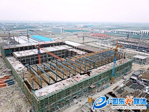 投資28億元！江東電子高性能超薄電子銅箔項目廠房建設中