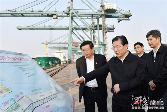 河北省委書記王東峰來滄州明珠調研 強調要創新發展、綠色發展