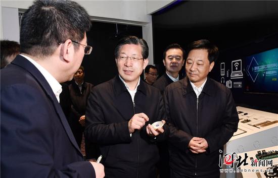 河北省委書記王東峰來滄州明珠調研 強調要創新發展、綠色發展