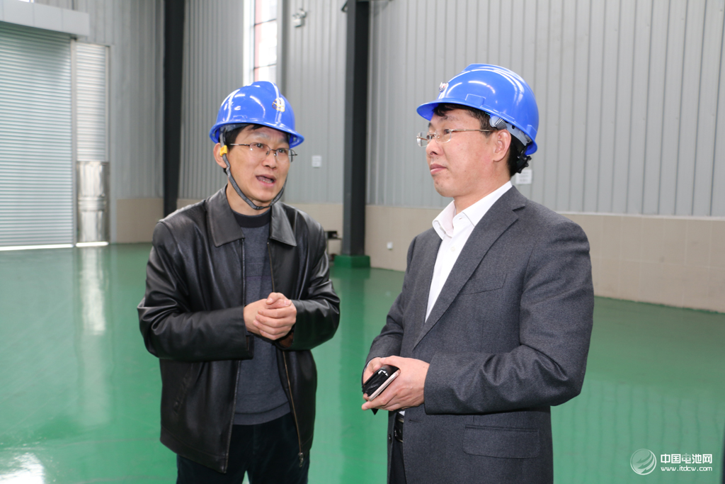 中關村新型電池技術創新聯盟秘書長于清教一行調研星城石墨 中關村新型電池技術創新聯盟秘書長于清教一行調研星城石墨
