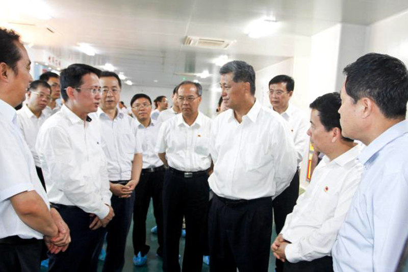 廣東省省長馬興瑞、廣汽董事長曾慶洪等考察天臣新能源電芯生產基地 廣東省省長馬興瑞、廣汽董事長曾慶洪等考察天臣新能源電芯生產基地