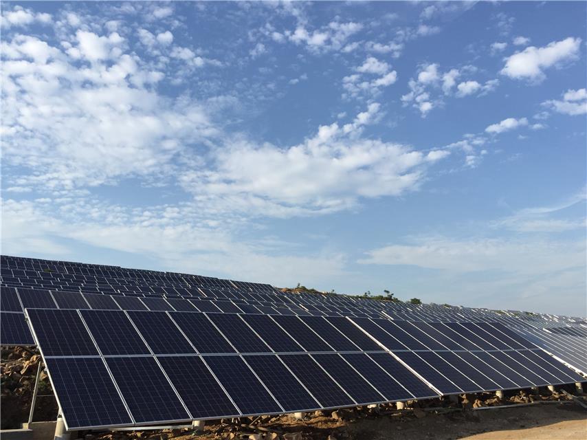 欣旺達河南禹州光伏電站50MW項目 欣旺達河南禹州光伏電站50MW項目