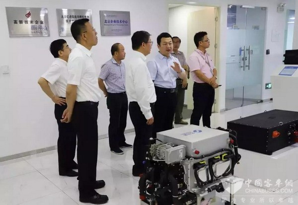 億華通擴建規模發展氫燃料電池發動機！